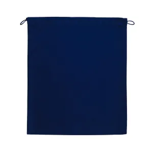 10x13" Navy Blue Handmade in USA Cotton Polyester Colors Drawstring Dust Bag for Handbag, Sneakers, Clothes, Accessories, Travel, Storage, gift or packaging (X-Small 10x13", Dark Blue)