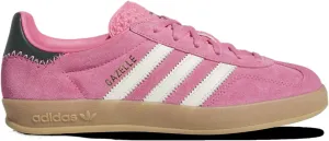 Adidas Gazelle Indoor - Women's (JI2014, Off White/Rose Tone/Collegiate Green)