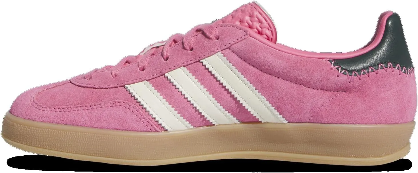 Adidas Gazelle Indoor - Women's (JI2014, Off White/Rose Tone/Collegiate Green)