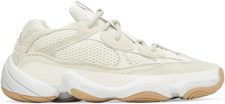 adidas Mens Yeezy 500 Lace Up Sneakers Shoes Casual - Off White - Size 7.5 M