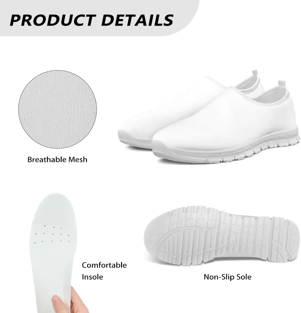 Adult Running Sneakers Training Shoes for Men Casual Cozy Breathable and Sweat-Absorbing Lightweight Anti-Skid Loafers for Travel US 5-14 Black Sole