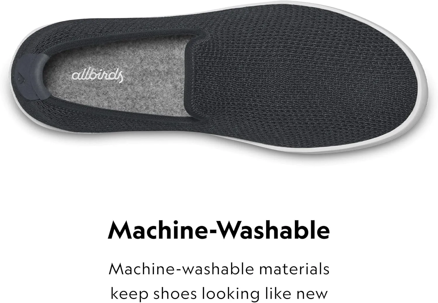Allbirds Women’s Tree Loungers Everyday Slip-On Sneakers, Machine Washable Shoe Made with Natural Materials