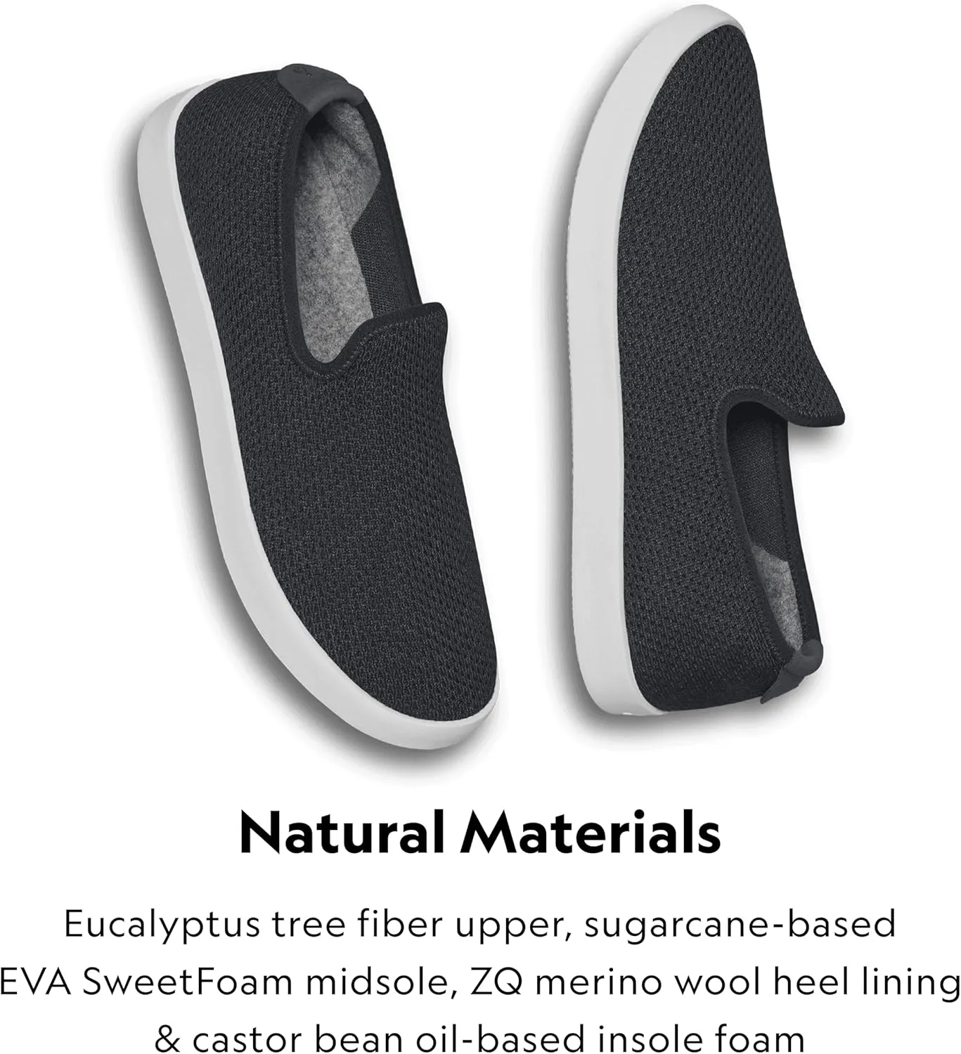 Allbirds Women’s Tree Loungers Everyday Slip-On Sneakers, Machine Washable Shoe Made with Natural Materials