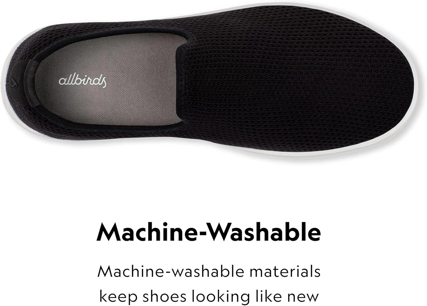 Allbirds Women’s Tree Loungers Everyday Slip-On Sneakers, Machine Washable Shoe Made with Natural Materials