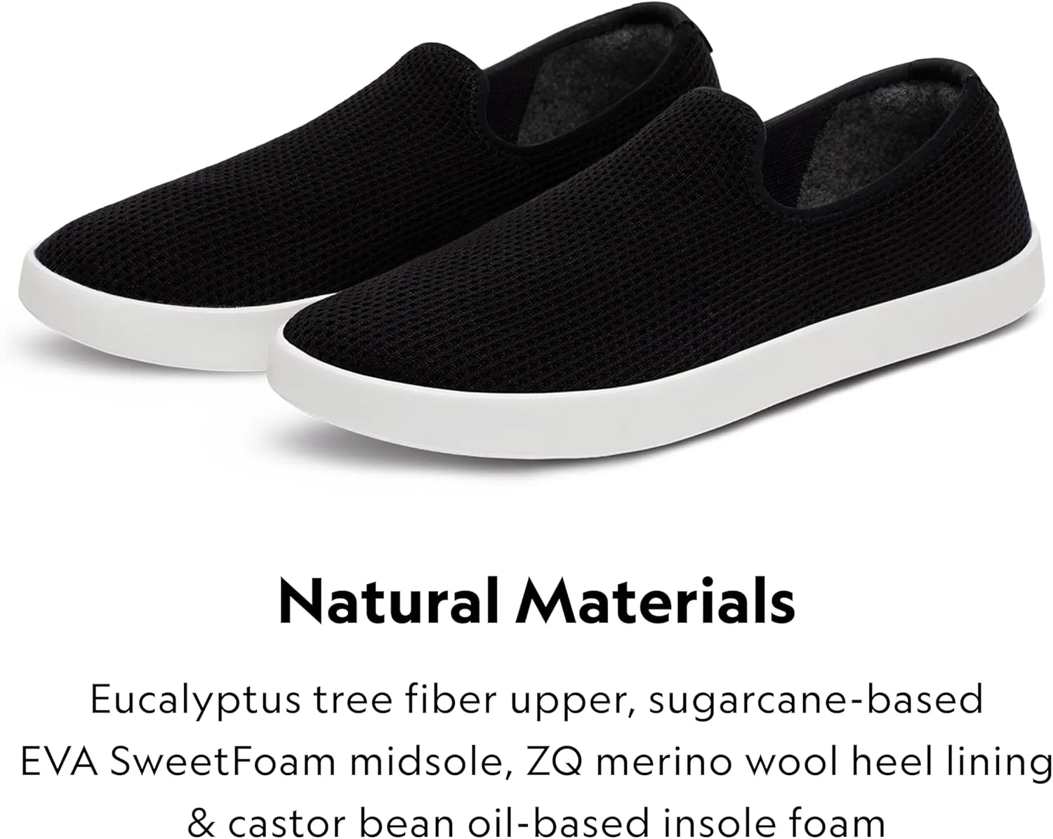 Allbirds Women’s Tree Loungers Everyday Slip-On Sneakers, Machine Washable Shoe Made with Natural Materials