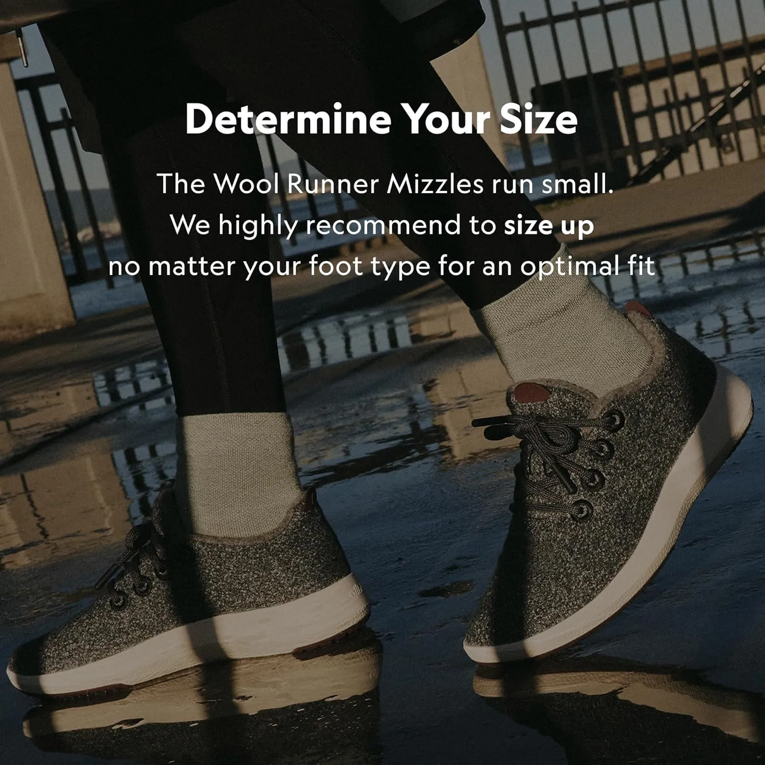 Allbirds Women’s Wool Runner Mizzles Water-Repellent Breathable Casual Walking Sneakers Made with Eco-Friendly Merino Wool