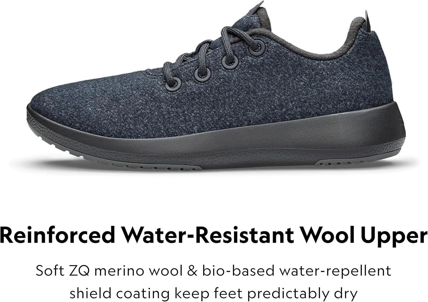 Allbirds Women’s Wool Runner Mizzles Water-Repellent Breathable Casual Walking Sneakers Made with Eco-Friendly Merino Wool