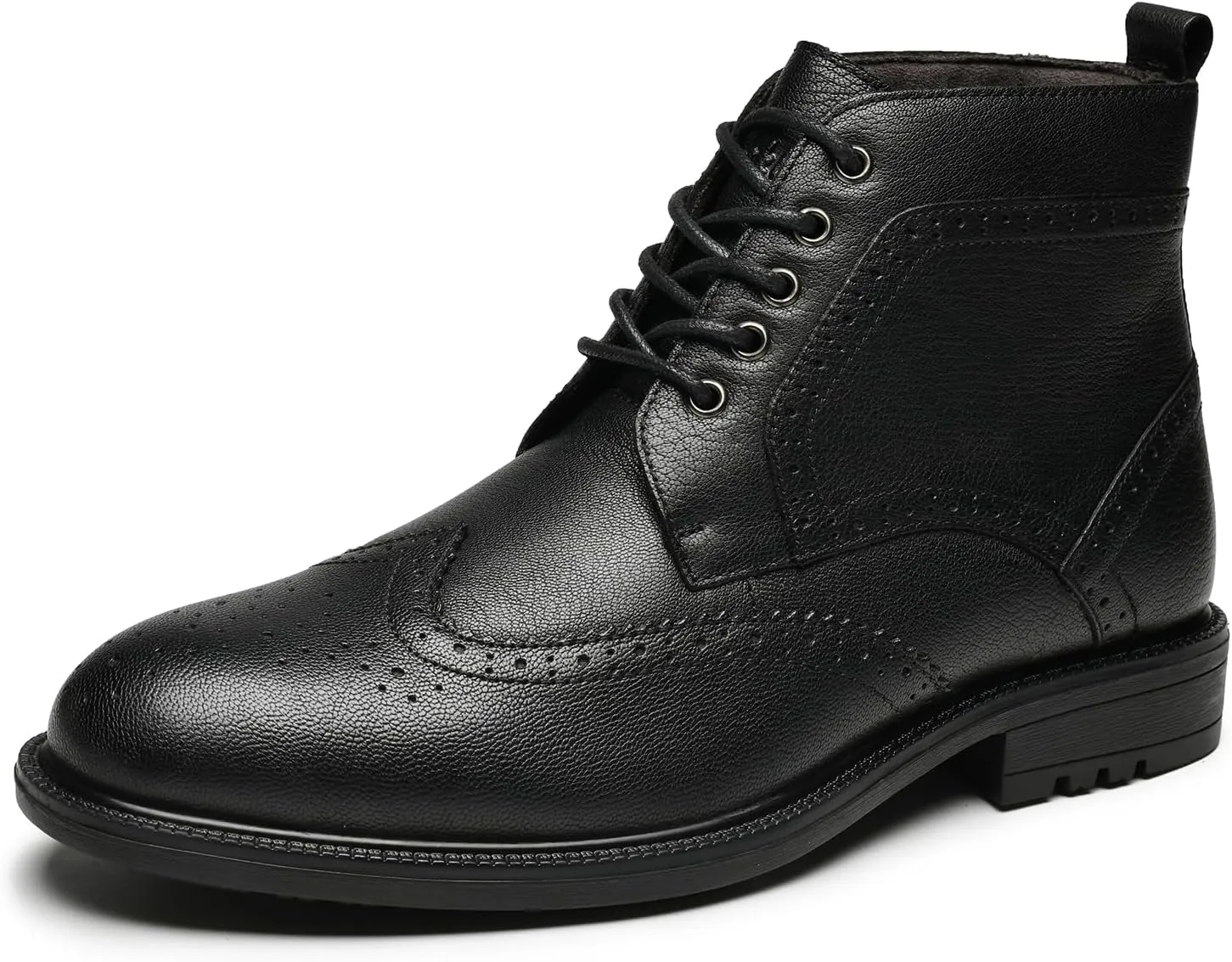 Arkbird Mens Oxford Dress Boots Fashion Casual Genuine Leather Brogue Chukka Ankle Boot for Men