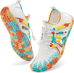 ATHMILE Water Shoes for Women Men Quick-Dry Lightweight Barefoot Beach Pool Aqua Shoes for Swim Hiking Snorkeling Kayak