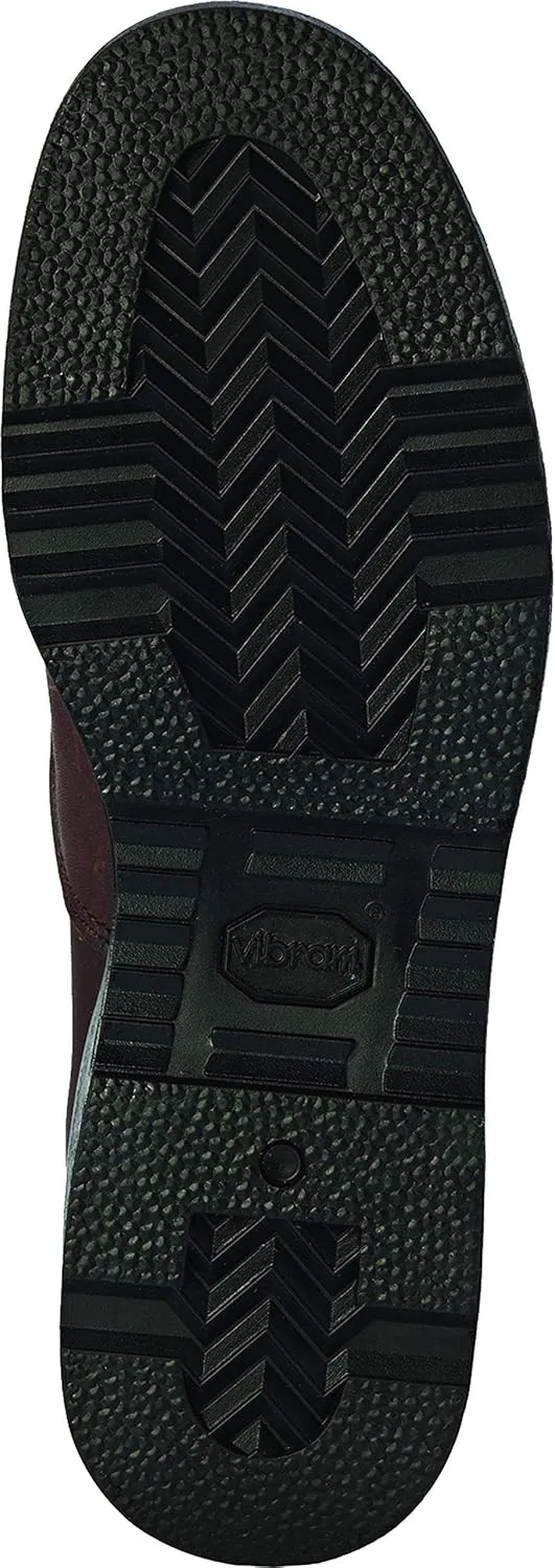 Belleville 330 ST 8 Inch Wet Weather Steel Toe Flight Combat Boots for Men - USMC Navy Aviator Brown Leather with Dri-Lex Lining and Vibram Chevron Outsole; Berry Compliant