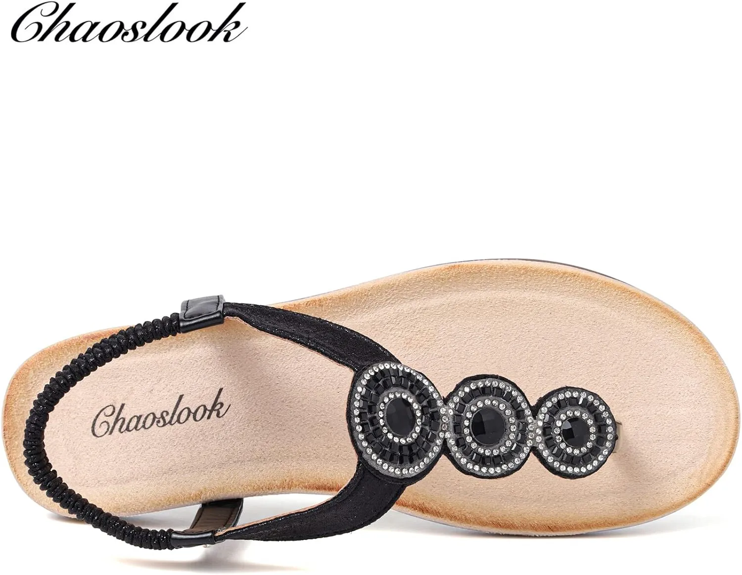Bohemian Dress Sandals Womens Casual Flats Sandals Comfortable Ankle Strap Summer Boho Thong Sandals