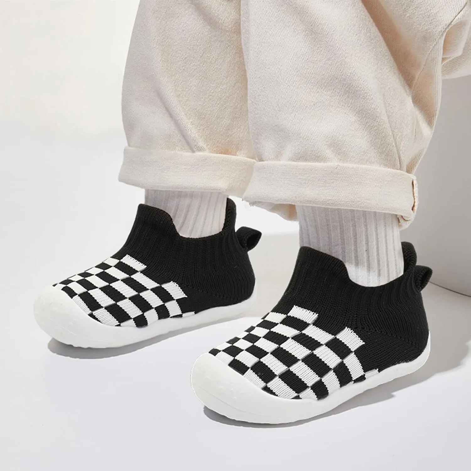 Centipede Demon Baby Shoes Baby Boys Girls Sock Shoes Breathable Infants Toddlers Slippers Indoor Outdoor Boots First Walking Shoe Slip On Sneakers Non Slip with Soft Rubber Soles
