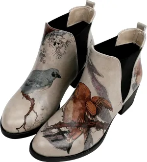 Chelsea Boots for Women - Vegan Leather and Handmade Heeled Ankle boots for Women