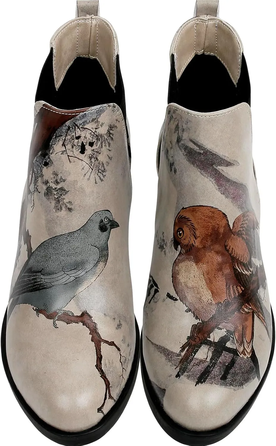 Chelsea Boots for Women - Vegan Leather and Handmade Heeled Ankle boots for Women