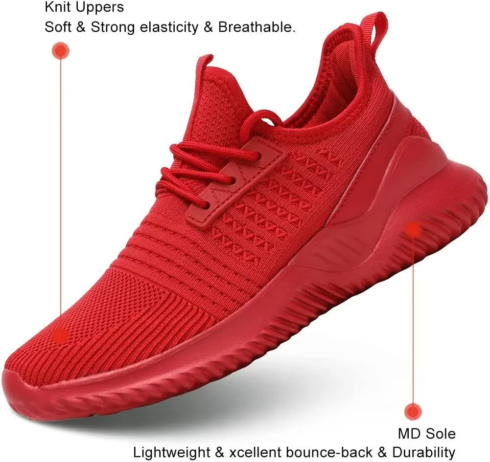 Chopben Women's Walking Shoes Lightweight Breathable Running Shoes Non Slip Athletic Fashion Sneakers Mesh Workout Casual Sports