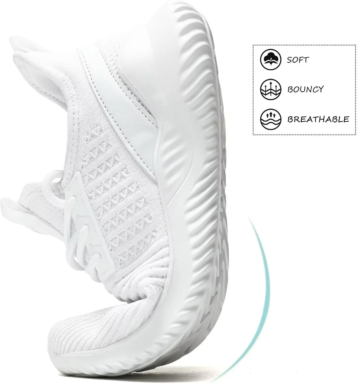 Chopben Women's Walking Shoes Lightweight Breathable Running Shoes Non Slip Athletic Fashion Sneakers Mesh Workout Casual Sports