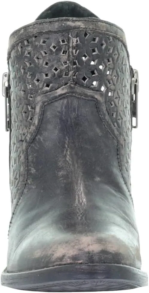 Circle G Women's Cut-Out Booties Round Toe