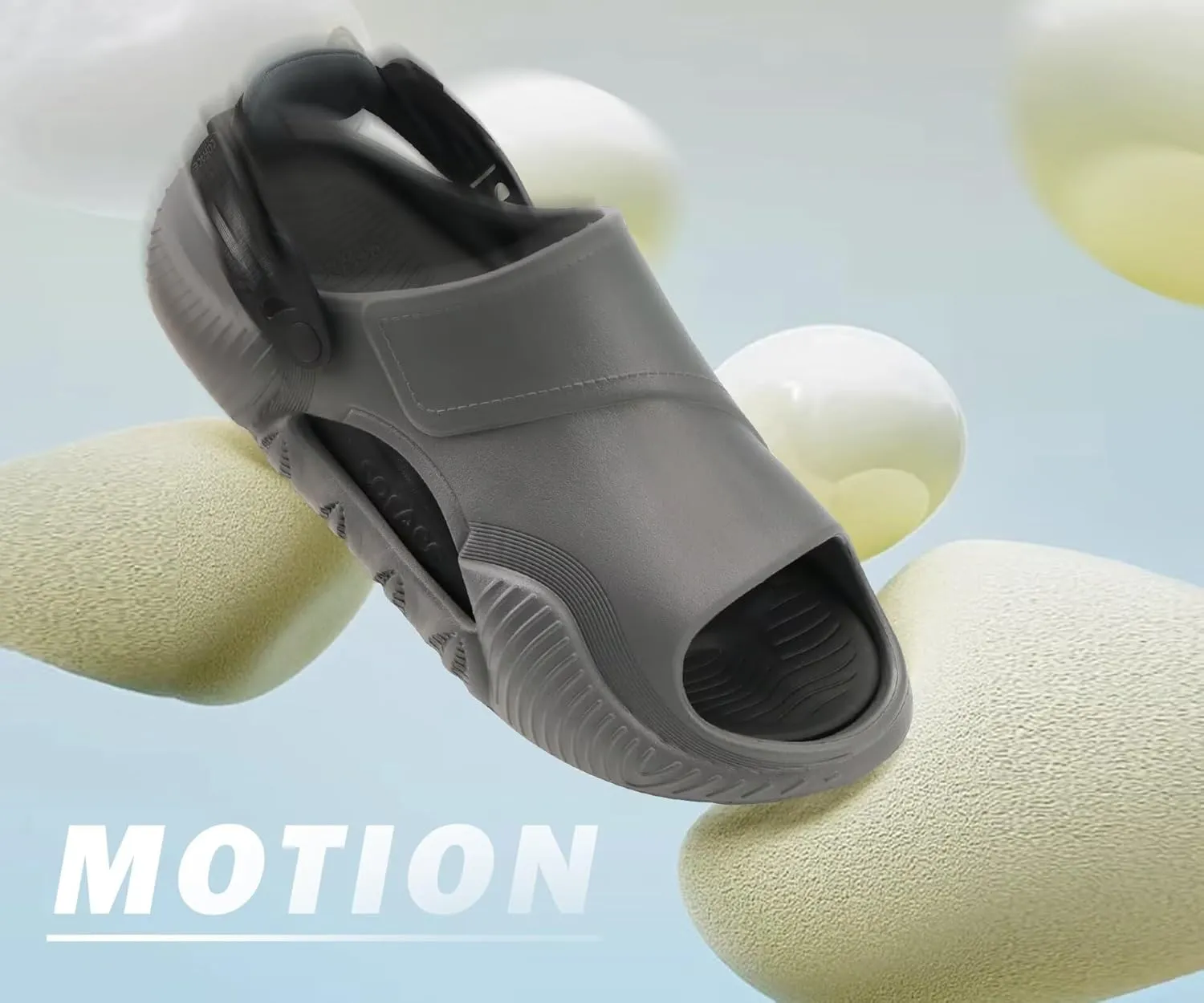 COFACE Mens Orthotic Clogs Orthopedic Mules for Men Recovery Sandals Man Plantar Fasciitis Summer Casual Size 7-15