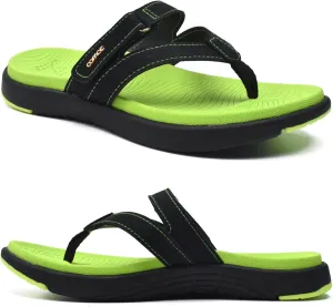 COFACE Womens Fashion Orthotic Flip Flops Ladies Slip On Lightweight Athletic Yoga Mat Cushion Thong Sandals With Comfortable Plantar Fasciitis Arch Support