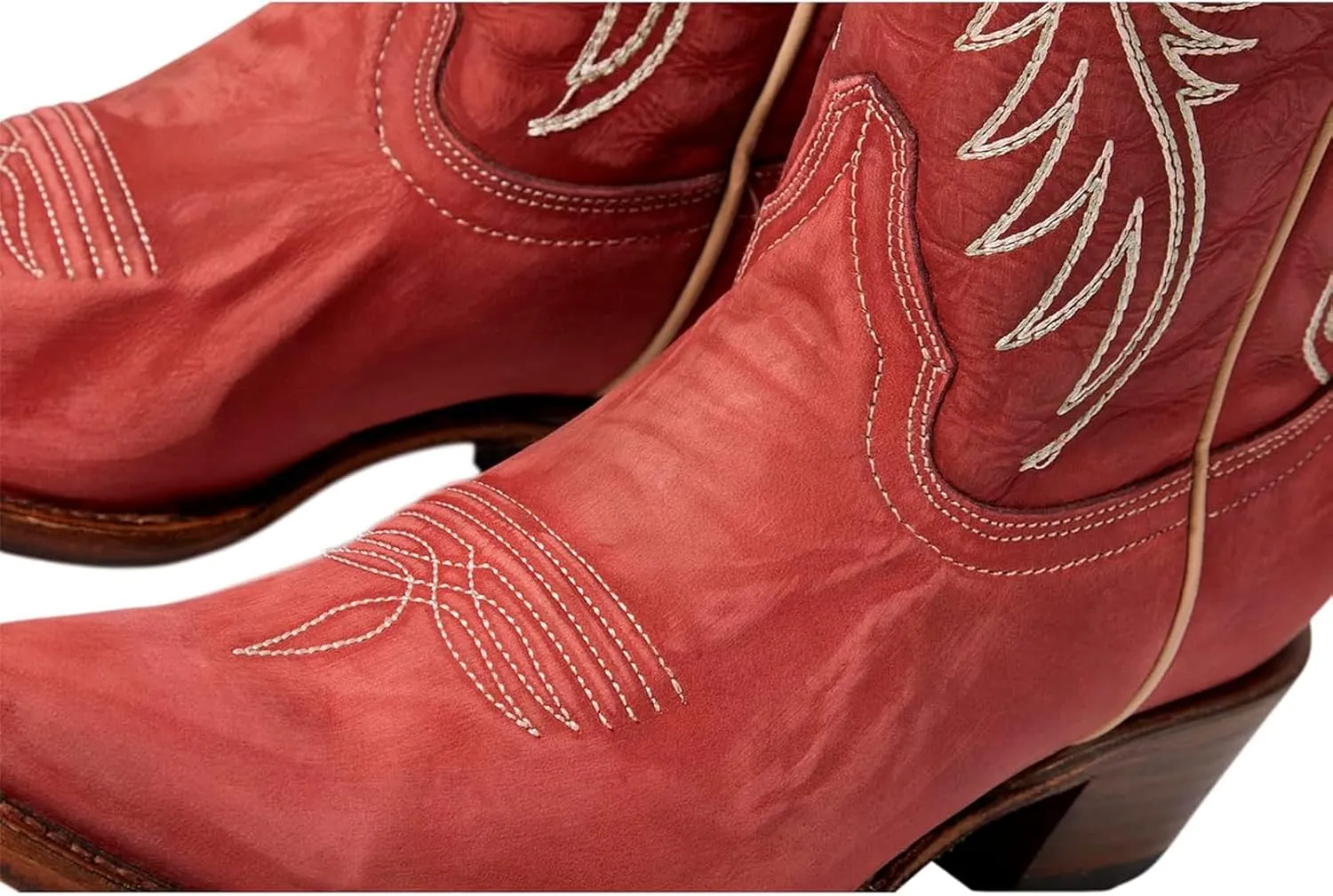 CORRAL Women's Circle G Embroidery Urban Western Outdoor Cowgirl Style Snip Toe Knee-High Pig Lining Cowhide Leather Boots