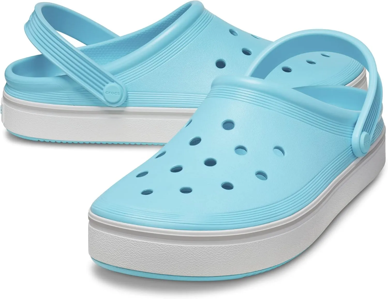 Crocs Unisex Platform Crocs Off Court Clog Sandals