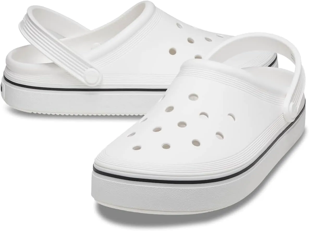 Crocs Unisex Platform Crocs Off Court Clog Sandals