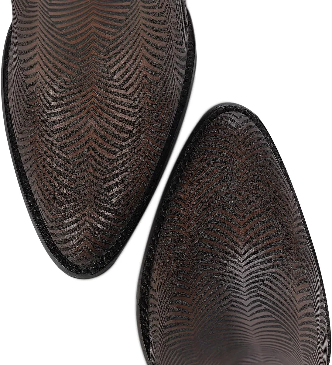 Cuadra Women's Genuine Leather Bootie with Decorative Fringe Brown 3F0PRS