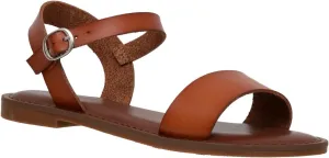 CUSHIONAIRE Women's Clara One Band Ankle Strap Sandal  Memory Foam, Wide Widths Available