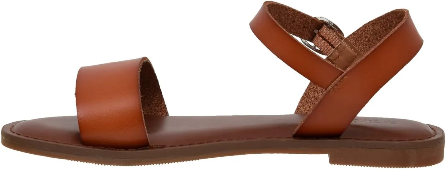 CUSHIONAIRE Women's Clara One Band Ankle Strap Sandal  Memory Foam, Wide Widths Available