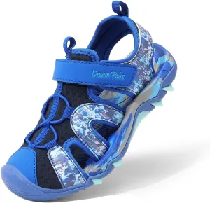 DREAM PAIRS Boys Girls Summer Outdoor Athletic Sport Sandals for Little/Big Kid