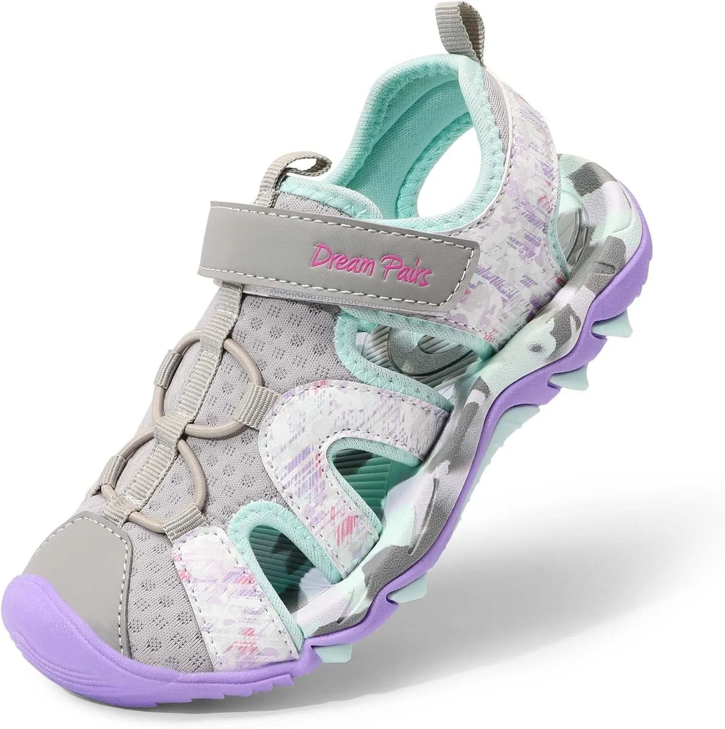 DREAM PAIRS Boys Girls Summer Outdoor Athletic Sport Sandals for Little/Big Kid