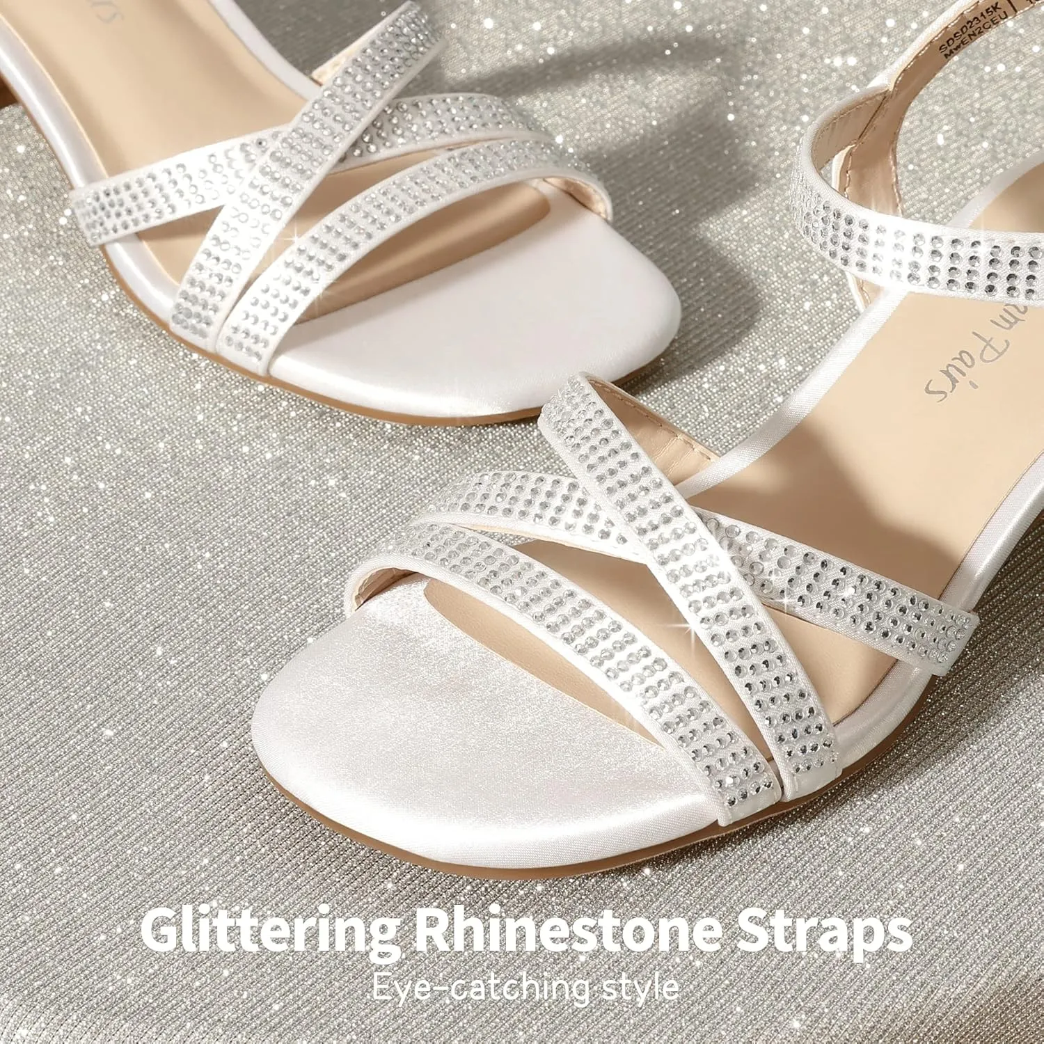 DREAM PAIRS Girls Sandals Low Heel Dress Open Toe Sandals Flower Wedding Party for Little Kid/Big Kid
