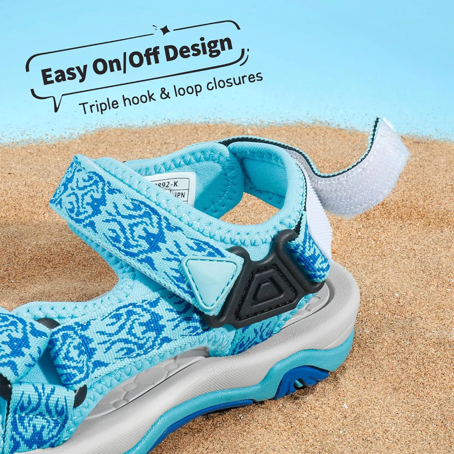 DREAM PAIRS Kids Adventurous Light-Weight Adjustable Straps Summer Sandals (Toddler/Little Kid/Big Kid)