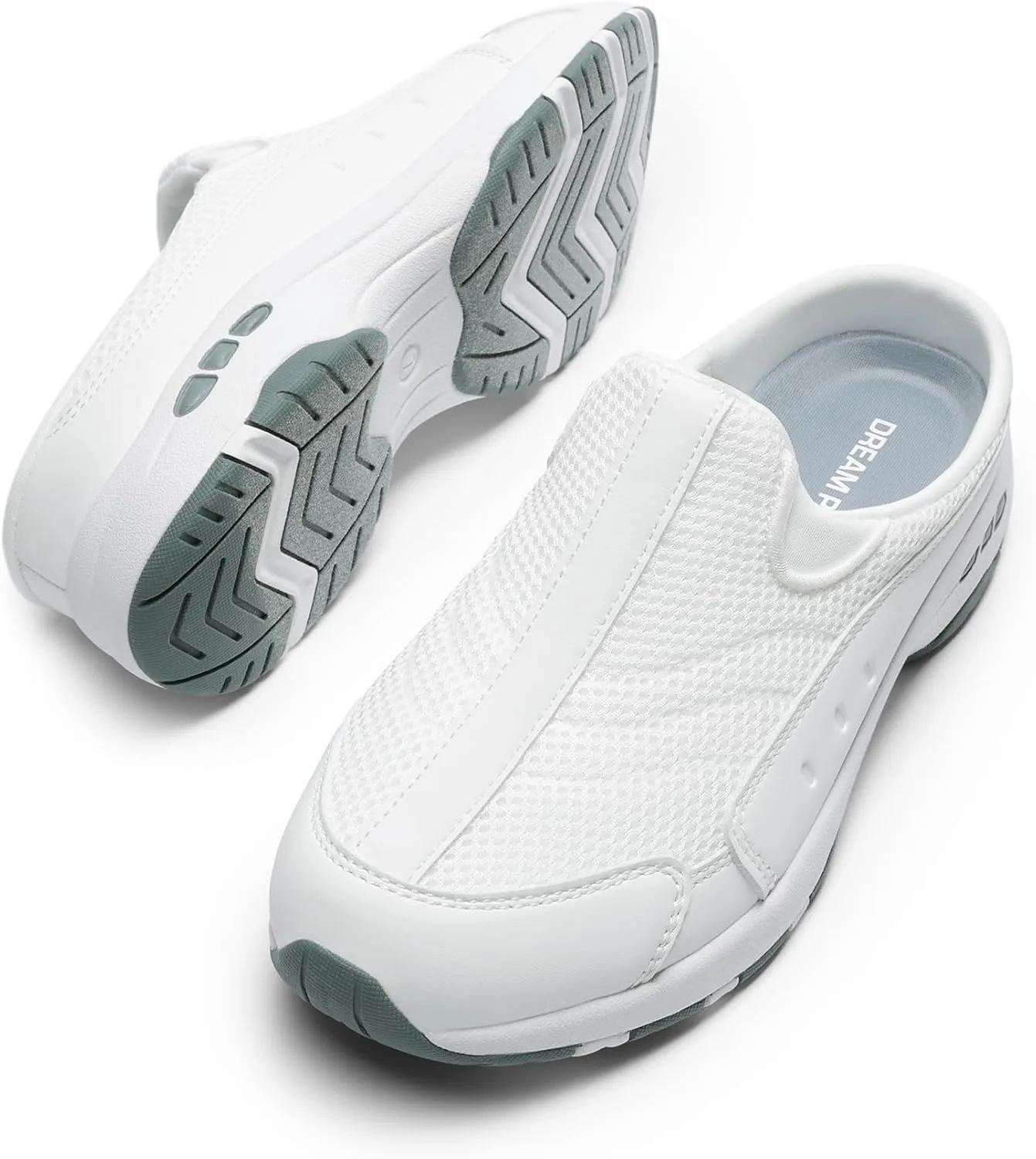 DREAM PAIRS Mules for Women Sneakers Slip on Shoes for Women Walking Shoes
