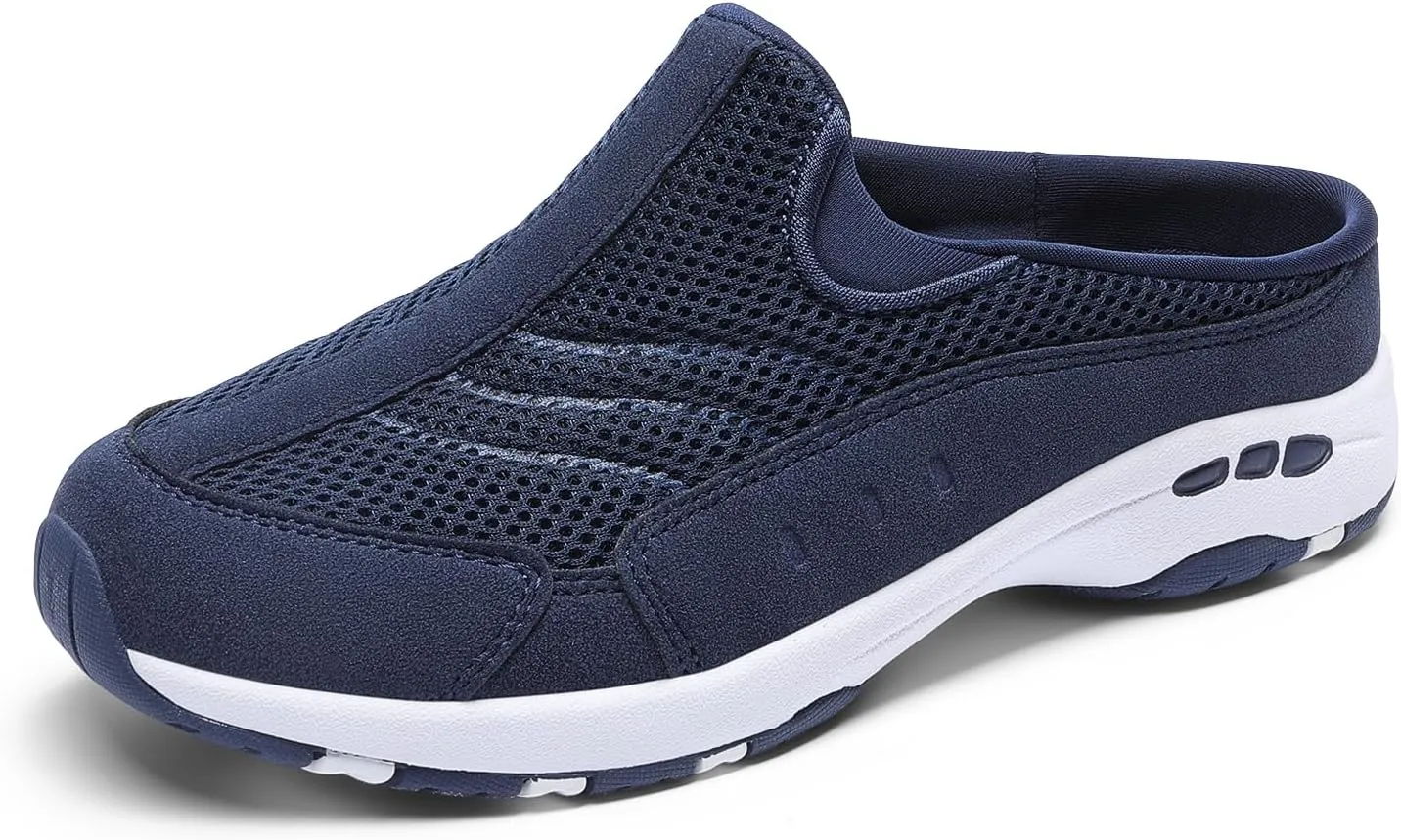 DREAM PAIRS Mules for Women Sneakers Slip on Shoes for Women Walking Shoes