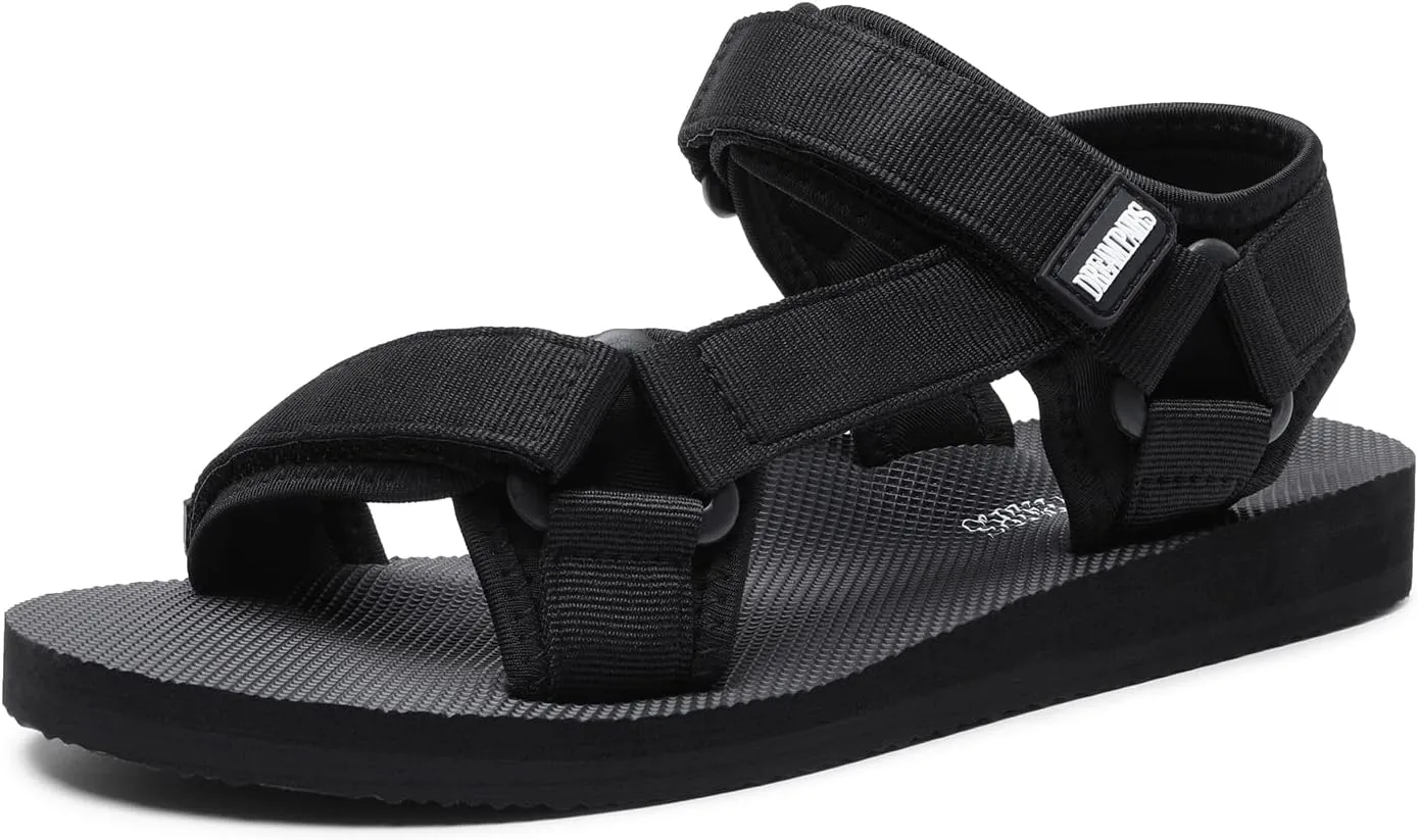 DREAM PAIRS Walking Sandals Women, Quick-Drying Light Weight Sport Hiking Sandals with Soft EVA Midsole for Beach Athletic Outdoor Summer Water Shoes