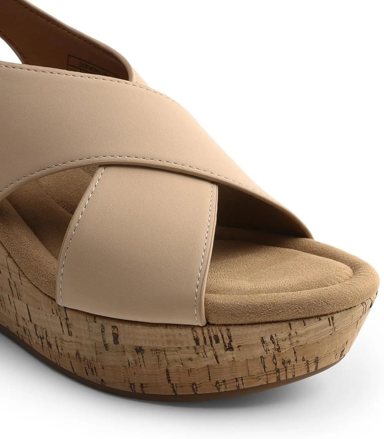 DREAM PAIRS Women's Comfortable Ankle Strap Platform Wedge Sandals for Women Casual Dressy Summer