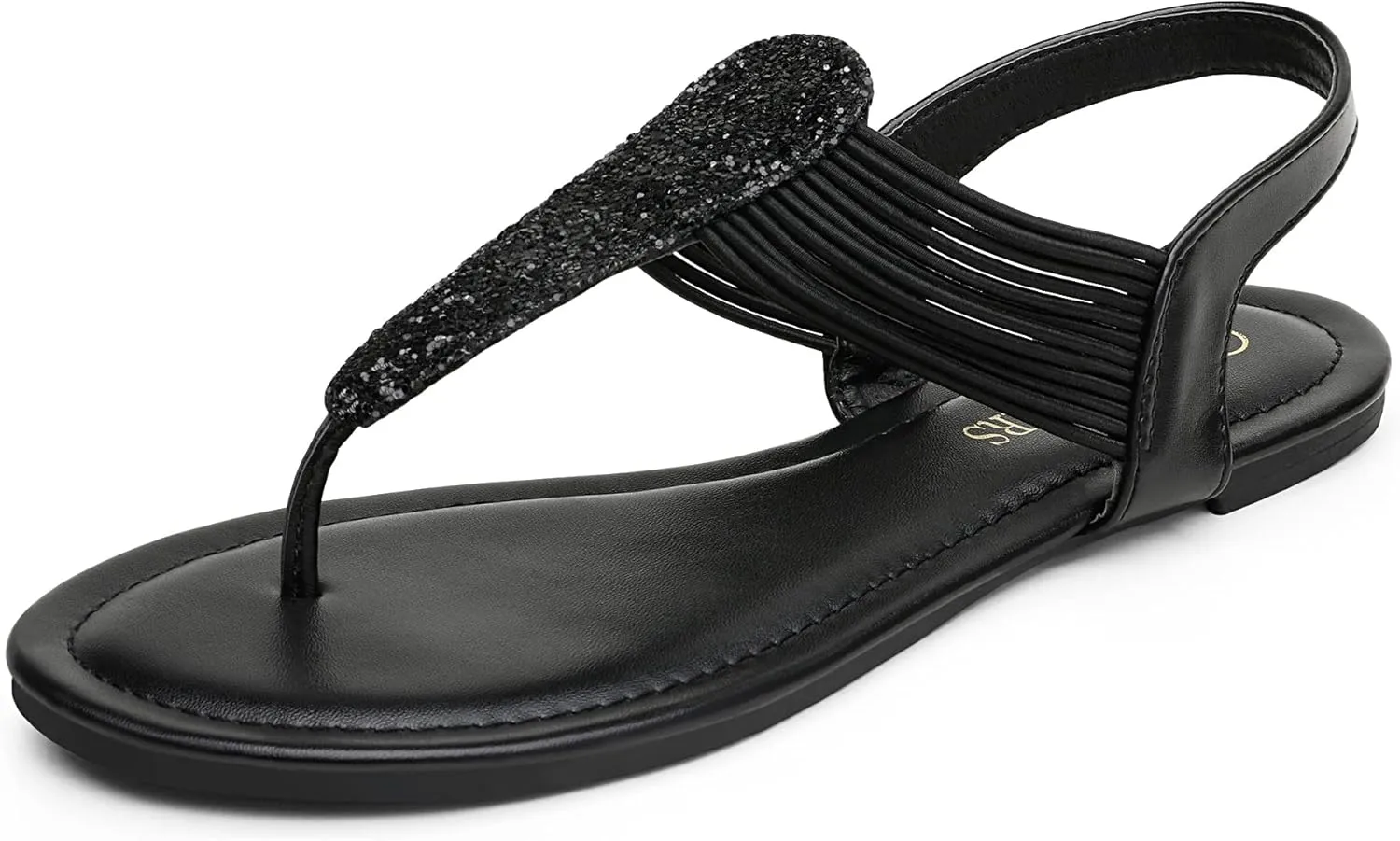 Dream Pairs Women's Elastic Strappy String Thong Ankle Strap Summer Gladiator Sandals