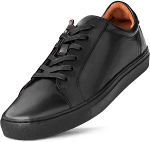 Dunross & Sons Mens Sneakers. Fashion Sneakers. Lace-Up Or Slip-On Mens Casual Shoes. Comfortable Leather Shoes.