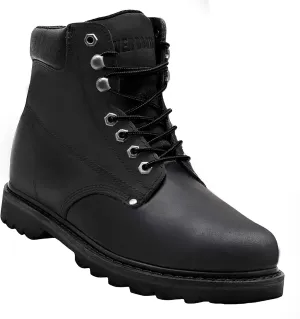 EVERBOOTS Tank S Steel Toe Work Boots for Men, EverFit Comfort Technology, Anti Slip Grip & Ultra Shock Absorption, Heavy Duty Leather Boot, Safety Industrial Workwear Construction