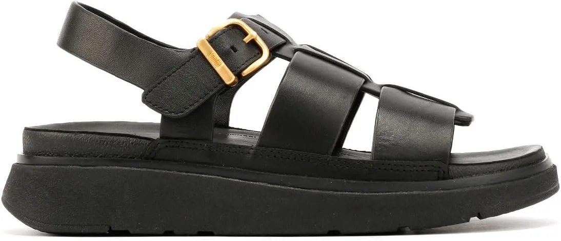 FitFlop Women's Gen-ff Leather Fisherman Sandals Wedge