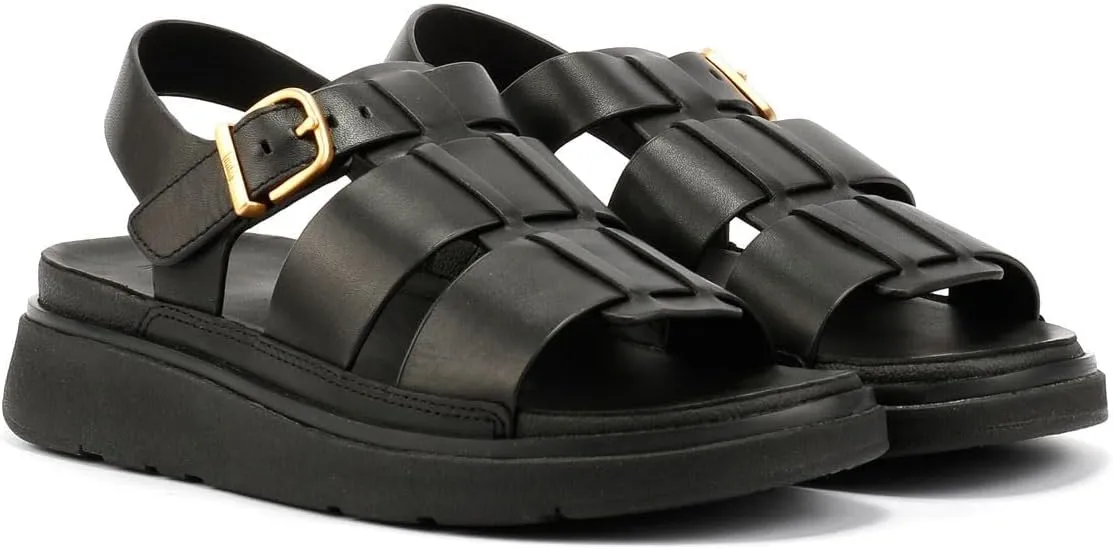 FitFlop Women's Gen-ff Leather Fisherman Sandals Wedge