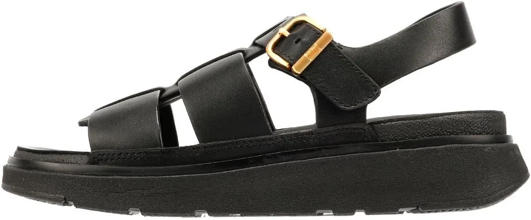 FitFlop Women's Gen-ff Leather Fisherman Sandals Wedge