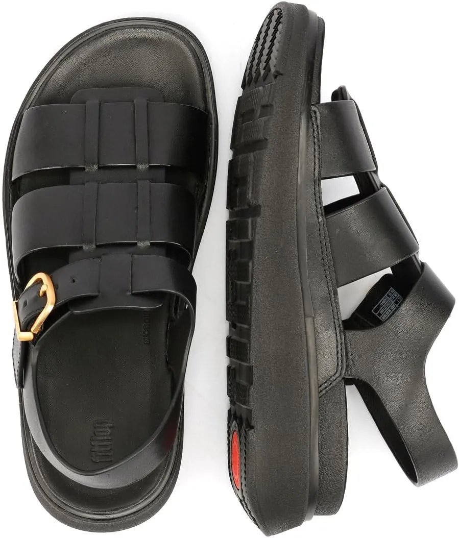 FitFlop Women's Gen-ff Leather Fisherman Sandals Wedge