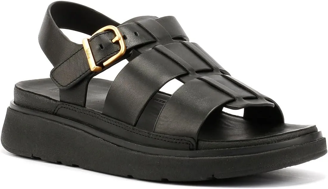 FitFlop Women's Gen-ff Leather Fisherman Sandals Wedge