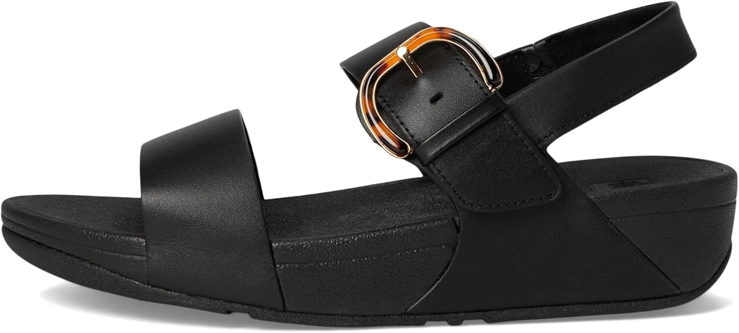 FitFlop Women's Lulu Adjustable Leather Back-Strap Sandals Wedge