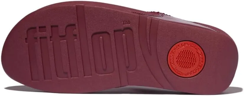 FitFlop Women's Lulu Crystal-Mix Toe-Post Sandals Wedge