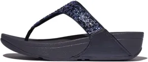 FitFlop Women's Lulu Crystal-Mix Toe-Post Sandals Wedge