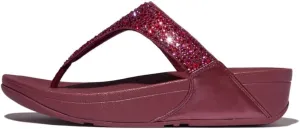 FitFlop Women's Lulu Crystal-Mix Toe-Post Sandals Wedge