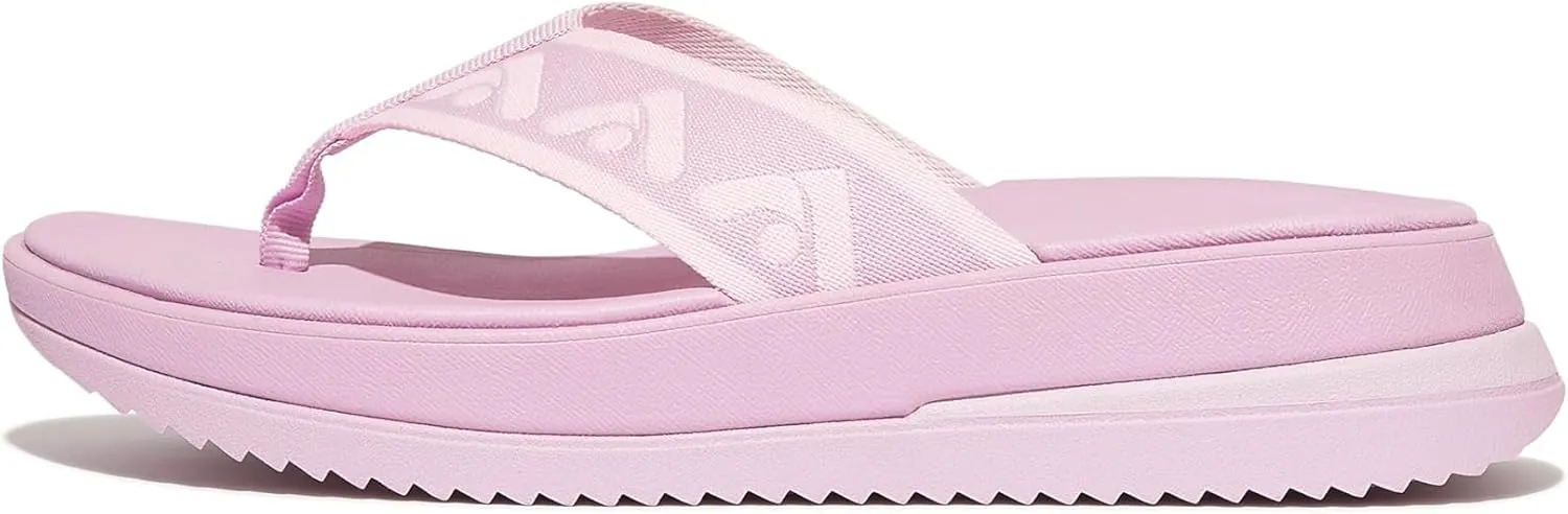 FitFlop Women's Surff Webbing Toe-Post Sandals Wedge